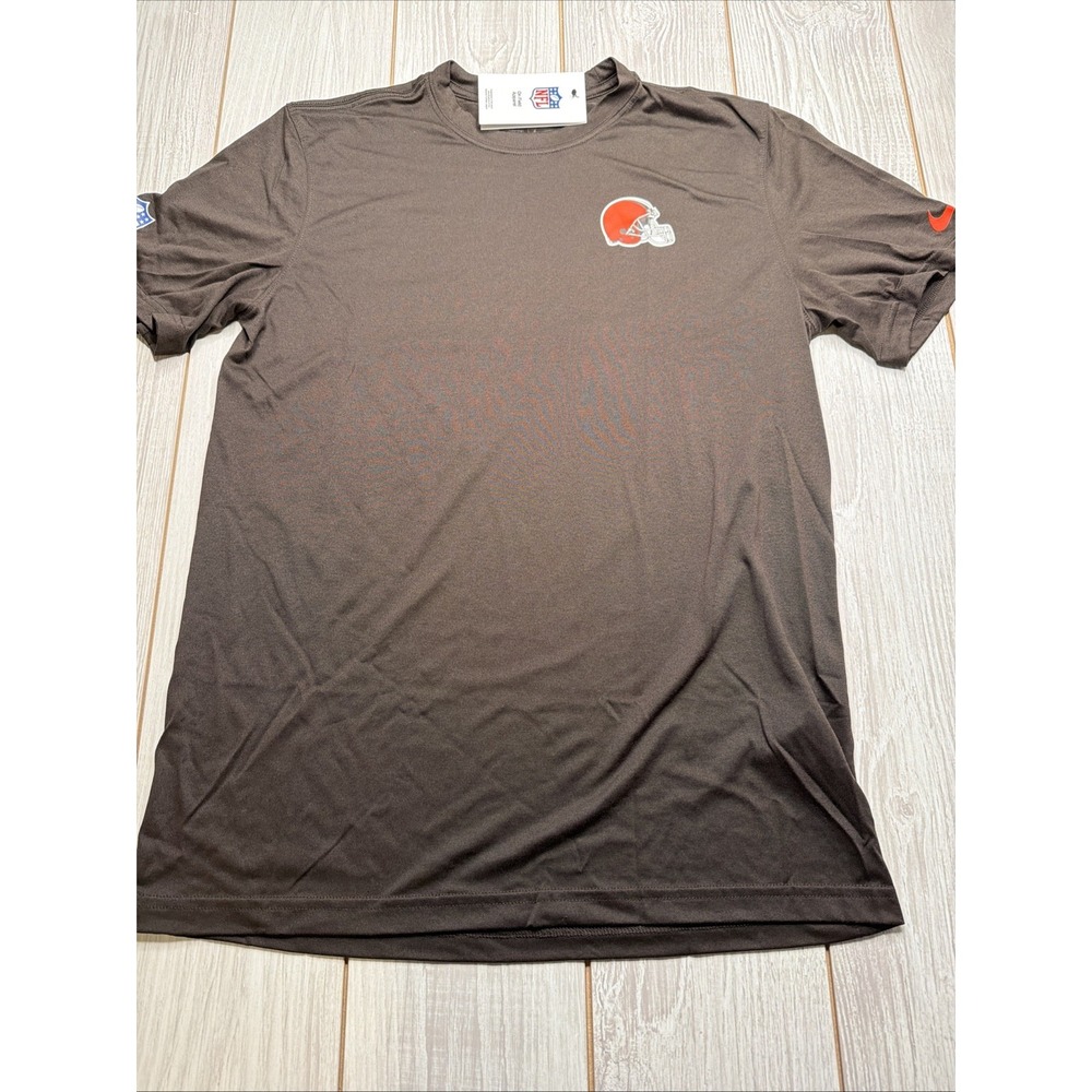 New Nike Cleveland Browns Mens Football Dri-fit Shirt Size XL On Field